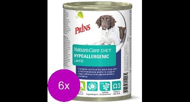 Prins NatureCare Dog Diet Hypoallergic lamb 6x0,375kg
