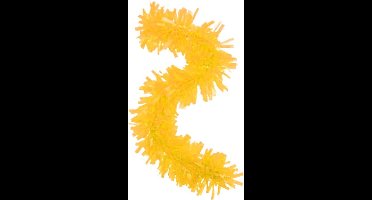 PVC slinger/guirlande geel (6mtr) brandvertragend