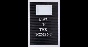 ArtiCasa letterbord met fotolijst - 188 letters - 45x30,5x3cm