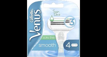 Gillette Venus Scheermesjes - Smooth Sensitive - 4 mesjes