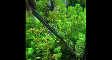 Hiden - Aquarium plantentang - RVS - Aquarium decoratie - Aquarium accessoires - Aquarium planten kunststof - Aquascaping - Vissen - Planten decoratie - Aquascape - Pincet - 27 cm