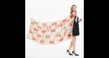 FS Zijde Blend Sjaal –  Dames Sjaal 180*90cm - Mors à Jouets Chemise