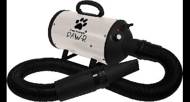 Waterblazer Paw-R Wit, volledig regelbaar. Onmisbaar voor de vachtverzorging van uw hond