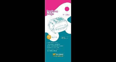 Ferplast Kattenbakzakken 50 X 45 Cm Transparant 12 Stuks