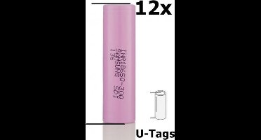 Samsung INR18650-30Q 3000mAh - 15A - Pakket inhoud - 12 Stuks, Type - U-Soldeerlippen