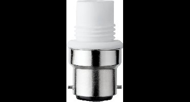 Mini halogeen standaard voor G9 Stiftstandaard B22d 230V wit