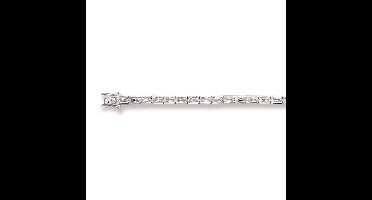 Silver Lining - Zilveren tennisarmband - Dames - Zilver - 19 cm