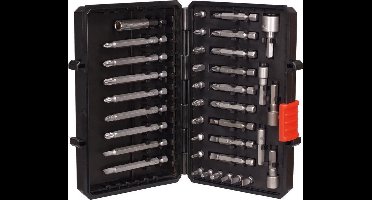 BLACK+DECKER 38 delige bits- en doppen set - A7202-XJ