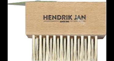 Hendrik Jan onkruidborstel met schraper (zonder steel)