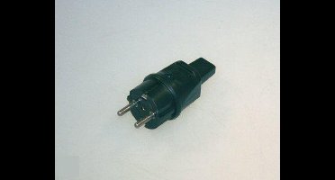 Kaiser Stekker Voor Prikkabel Rubber Zwart