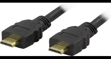DELTACO HDMI-161 Mini HDMI naar Mini HDMI kabel - 1 meter