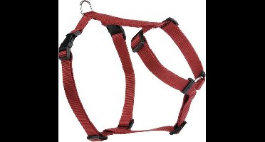 Beeztees Wandel- en Autogordel - Hond - Nylon - Rood - 30-40 cm