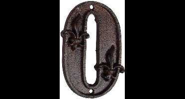 Gietijzer Huisnummer 0