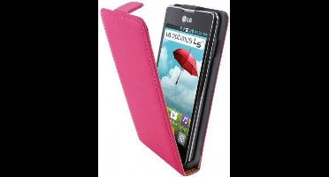 Mobiparts Premium Flip Case LG Optimus L5 II Pink