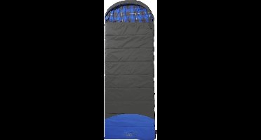 Coleman Basalt Single Slaapzak - 225 x 80 cm - Grijs/blauw - Extra lang