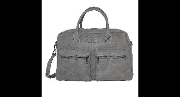 BEAGLES Omhang Hand & Schoudertas Western Bag Grijs