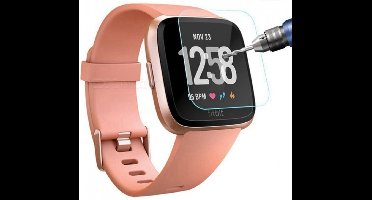 Screenprotector geschikt voor Fitbit Versa - GlassGuard Screen Protector