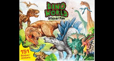 Dino World stickerboek