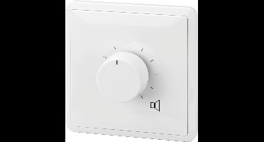 Monacor Inbouw Pa-Volumeregelaar Wit