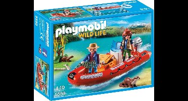 Playmobil Rubberboot met stropers - 5559