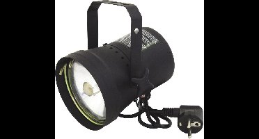 Eurolite Par-36 - T-36 Pinspot met stekker - Zwart - Met Lamp - Puntspot