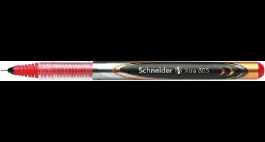 "rollerball Schneider Xtra 805 0,5mm rood doos met 10 stuks"