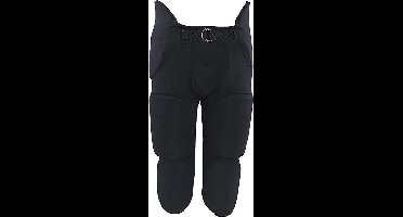 MM - NFL - American Football - Broek Met Geïntegreerde Pads - 7-Pads model - Met Ingenaaide Pads - Zwart -  Kinderen - Jeugd L