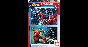 Legpuzzel - 2 x 100 stukjes - Spiderman - Educa puzzel
