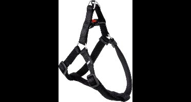 Flamingo Ziggi Step&go - Harnas Honden - Harnas Step&go Ziggi Zwart S 25-45cm 15mm - 1st - 124438 - 1st