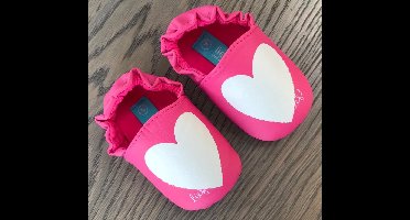 Lief Lifestyle BabySlofjes Roze/Wit - Maat 19