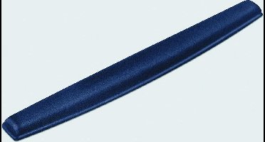 Fellowes toetsenbord polssteun blauw met zacht traagschuim