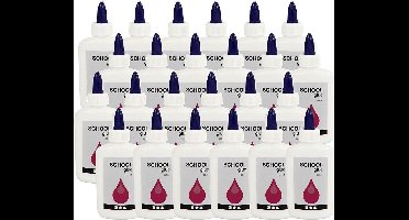 Schoollijm, 24x100ml
