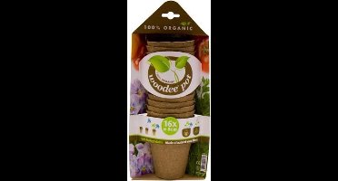 3 stuks Kweekpotjes Woodee 16 x o8 cm HGA