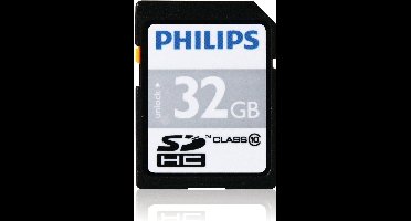 Philips SD Card 32GB - Ultra Speed - Class 10 - SD Kaart