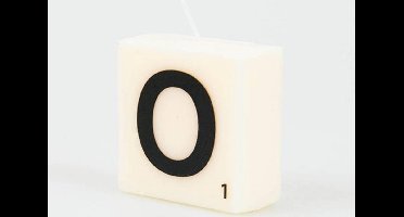 Letter Kaarsje - O