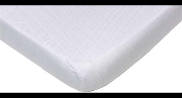 Briljant Baby Hoeslaken Hydrofiel - 40x80 - Wit