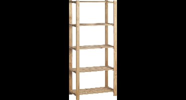 Woody rack heavy duty hout - 175 x 80 x 40 cm