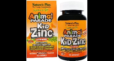 Kid Zinc Lozenges, Natural Tangerine Flavor (90 Animals) - Nature's Plus