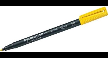 Staedtler 317-1 permanente marker Geel 1 stuk(s)