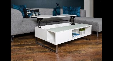 hoogglans salontafel met lift