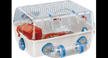 Ferplast Combi 1 Hamsterkooi - Wit - 40,5 x 29,5 x 22,5 cm