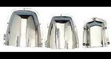 Talamex Ventilatieschelp verchroomd Ventilatieschelp Verchroomd