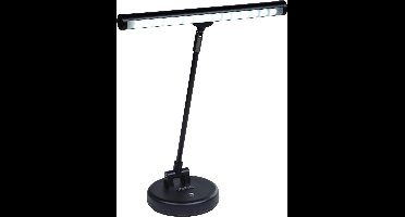 Fame LED-Pianolichte mat zwart incl. voeding - Piano lamp