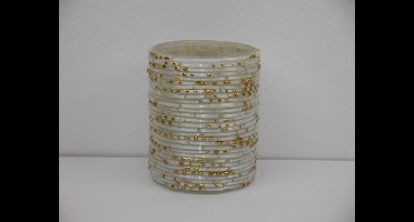 SENSE Waxine lichthouder - kaarsenhouder - theelichtenhouder - sfeerlicht wit *2 STUKS*