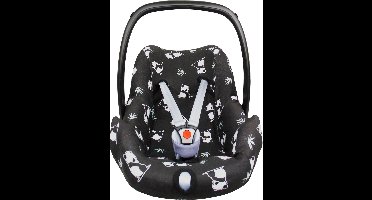 Autostoelhoes 0+ - Interlock - Shy Panda - Black - Briljant Baby