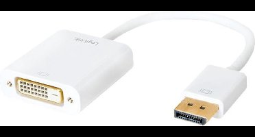 LogiLink DisplayPort 1.2 naar DVI Adapter (aktiv)