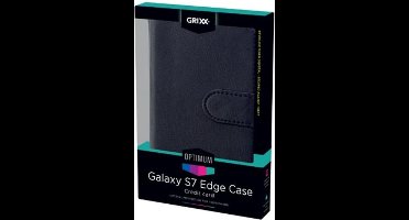 Grixx Optimum case voor Samsung Galaxy S7 Edge, zwart