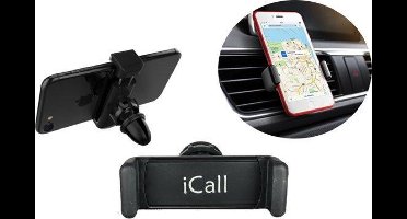 Telefoonhouders Auto - Telefoonhouder Auto - GSM Houder Auto - Smartphone Houder Auto voor Ventilatie - Universeel voor Telefoons tot 7 inch