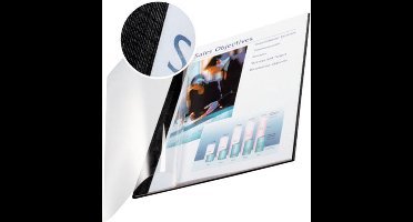 Leitz impressBIND Soepele Omslagen - 7,0 mm - Zwart - 10 stuks