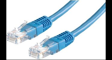 ROLINE UTP patchkabel Cat5e blauw 10m